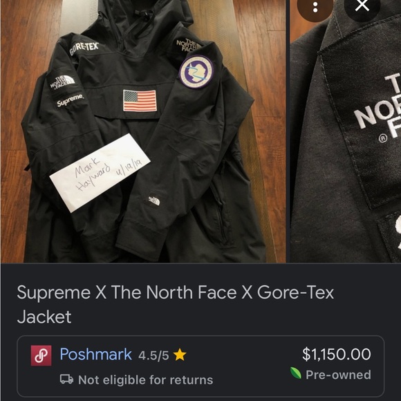 Chest: 44"
Shoulder: 24"
Sleeve: 35"
Length: 29"
Fabric:Nylon
Color:Black
Size:M - Picture 6 of 6